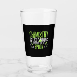 Scientist Gift Chemistry Is Like Cooking Glass