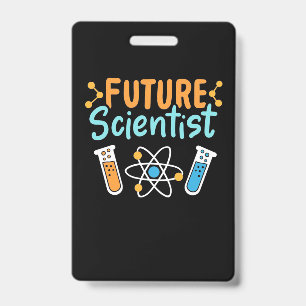 Scientist Gift Future Scientist Badge