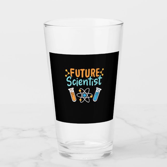 Scientist Gift | Future Scientist Glass (Front)