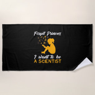 Scientist Gift I Am Future Scientist Beach Towel