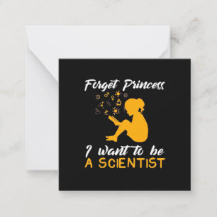 Scientist Gift I Am Future Scientist Card
