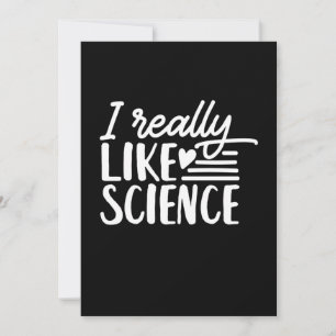 Scientist Gift   I Really Like Science Save The Date