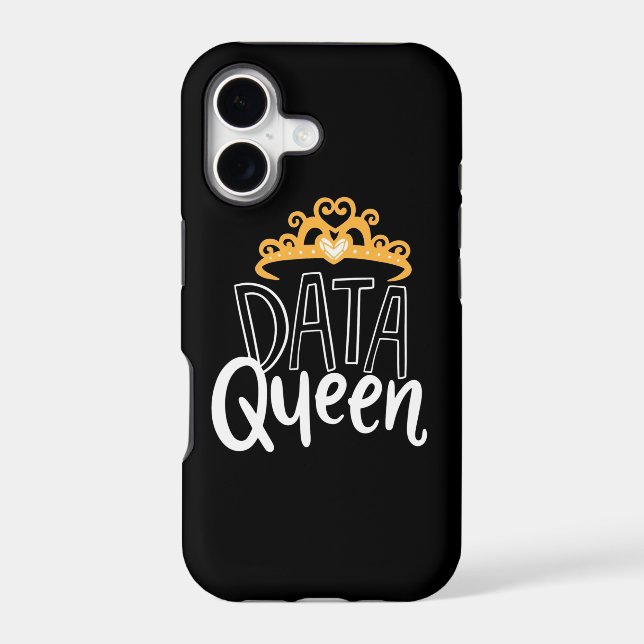 Scientist Gift | Proud Data Queen (Back)