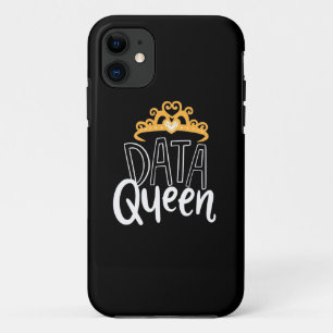 Scientist Gift Proud Data Queen iPhone 11 Case