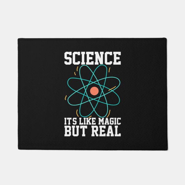 Scientist Gift | Science It Is Like Magic Doormat (Front)