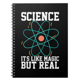 Scientist Gift Science It Is Like Magic Notebook