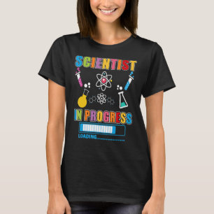 Scientist In Progress Future Chemistry Physics Bio T-Shirt
