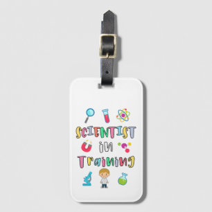 Scientist in Training for Young Scientists Luggage Tag