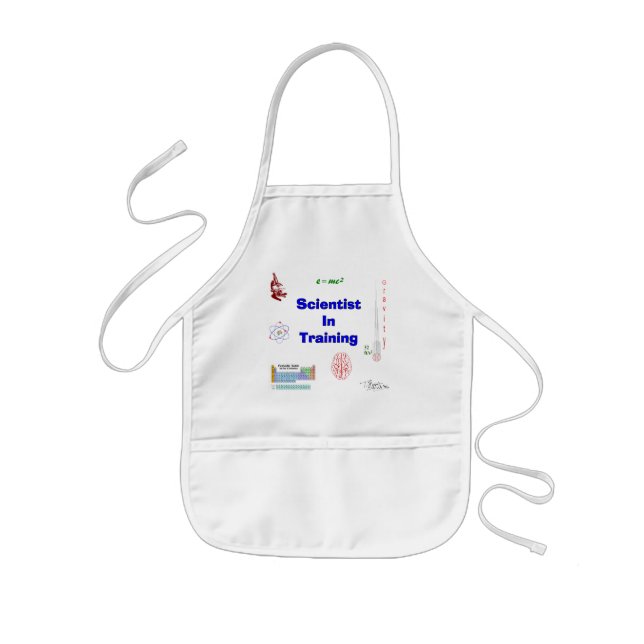 Scientist in Training Kids Apron (Front)