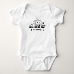 Scientist in Training One-Piece Baby Bodysuit<br><div class="desc">Most mad scientists are actually mad engineers.</div>