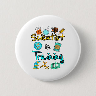 Scientist in Training Science Lover STEM 2 Inch Round Button
