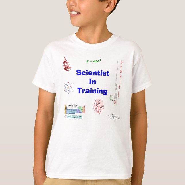Scientist in Training T-Shirt (Front)