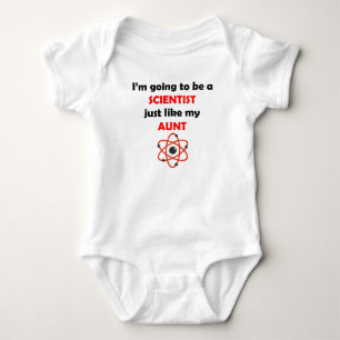 Scientist Like My Aunt Baby Bodysuit