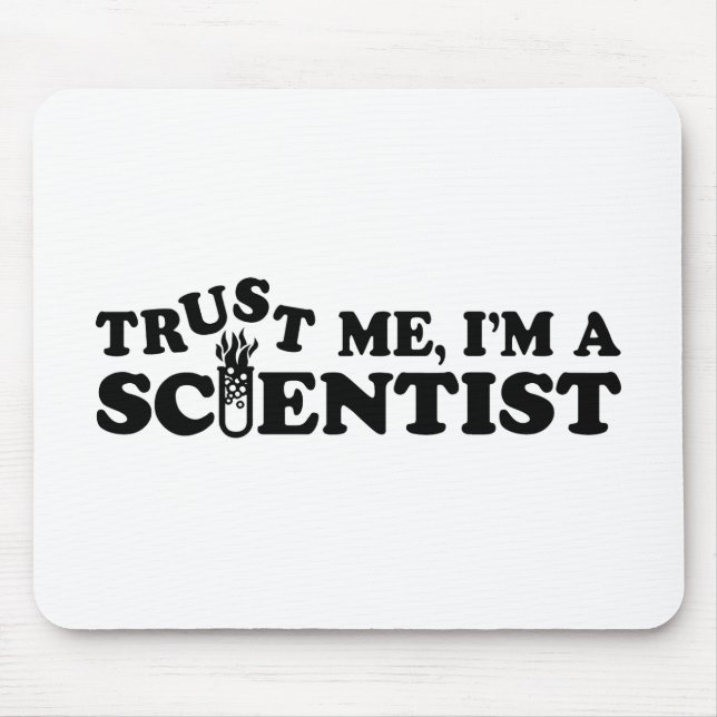 Scientist Mouse Pad (Front)