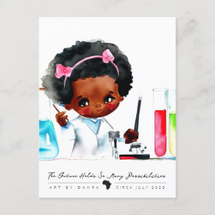 Scientist Postcard