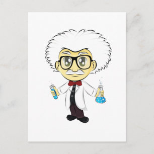 Scientist Postcard