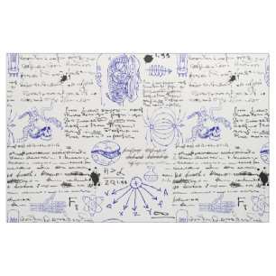 scientist sketches fabric