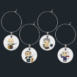 Scientists I Wine Charm<br><div class="desc">Scientists</div>