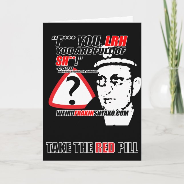 Scientology - Greeting Card (Front)