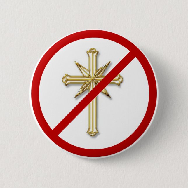 Scientology - Say No 2 Inch Round Button (Front)