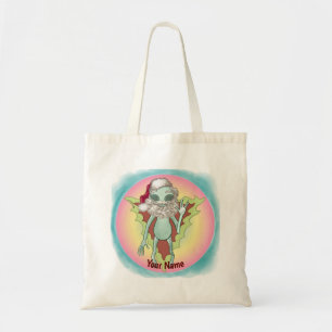 Scifi Alien Santa Tote Bag