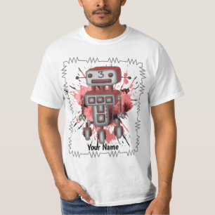 Scifi robot three T-Shirt