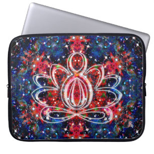 Scintillation Zen Lotus Laptop Sleeve