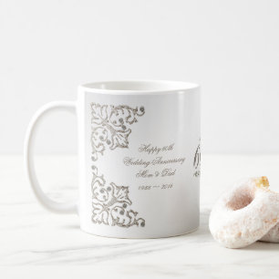 Scintillent la soixantième tasse d'anniversaire de