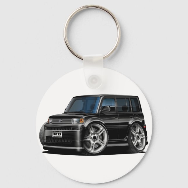 Scion XB Black Car Keychain (Front)