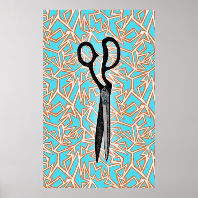 Scissor Art Poster (Front)