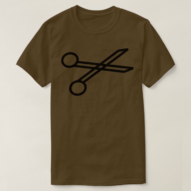 Scissors 8 T-Shirt (Design Front)