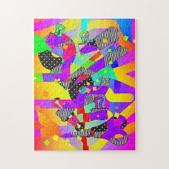 SCISSORS AND MORE JIGSAW PUZZLE (Vertical)