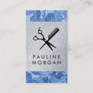 Scissors Comb Logo Hair Stylist Business Card