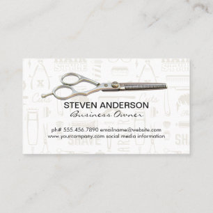 Scissors   Hair Stylist Business Card