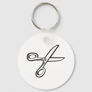 Scissors Keychain
