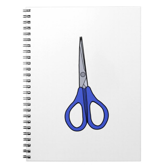 Scissors Notebook (Front)