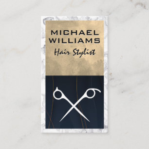 Scissors Salon Business Card