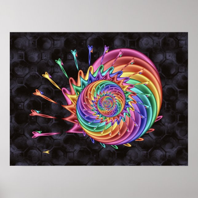 Scissors Spiral Poster (Front)