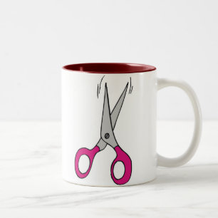 Scissors Two-Tone Coffee Mug