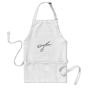 Scissors with Haircuts Standard Apron