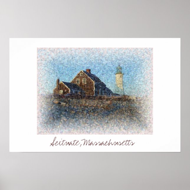 Scituate Light Poster (Front)