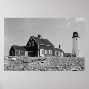 Scituate Light Poster