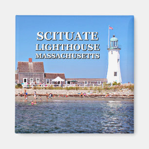 Scituate Lighthouse, Massachusetts Magnet