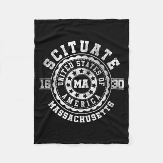 Scituate Ma _ Machusetts Performance Fleece Blanket