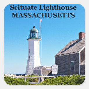 Scituate Phare, Stickers Massachusetts