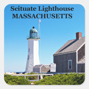 Scituate Phare, Stickers Massachusetts