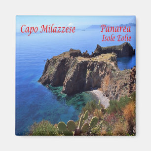 SCL044 AEOLIAN ISLANDS, Capo Milazzese, Fridge Magnet