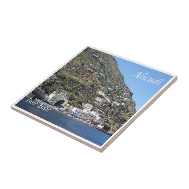 SCL051 ALICUDI, AEOLIAN ISLANDS, Sicily, Tile (Side)