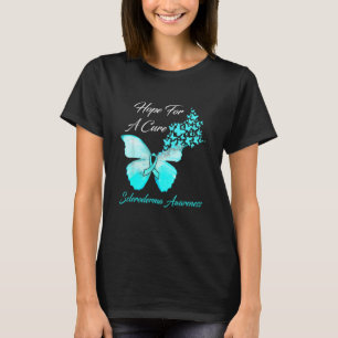 Scleroderma Awareness Hope For A Cure Butterfly T-Shirt