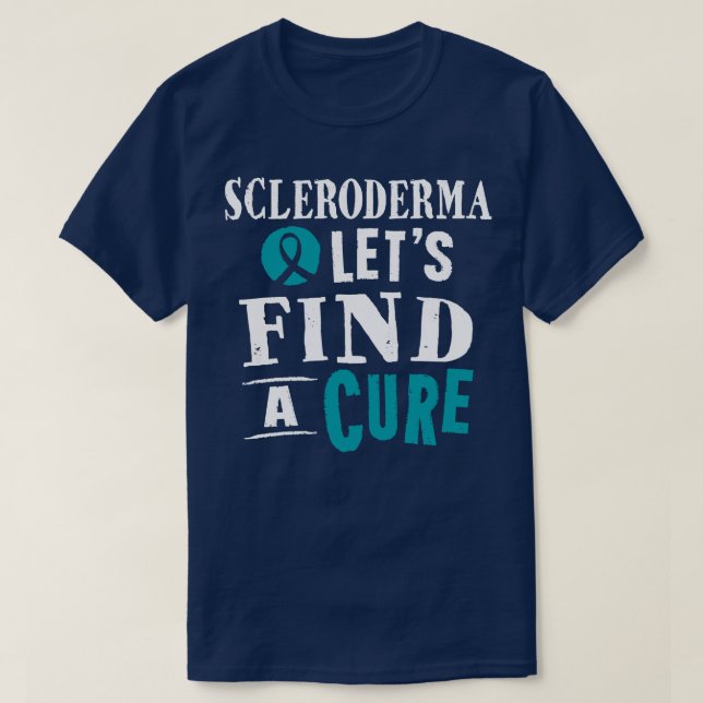 Scleroderma Awareness Message T-Shirt (Design Front)